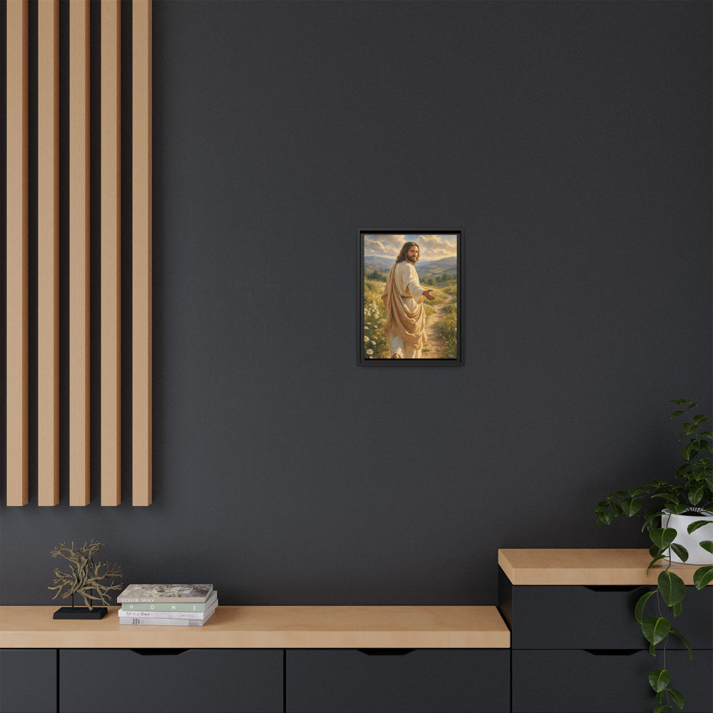 The Good Shepherd – Framed Canvas