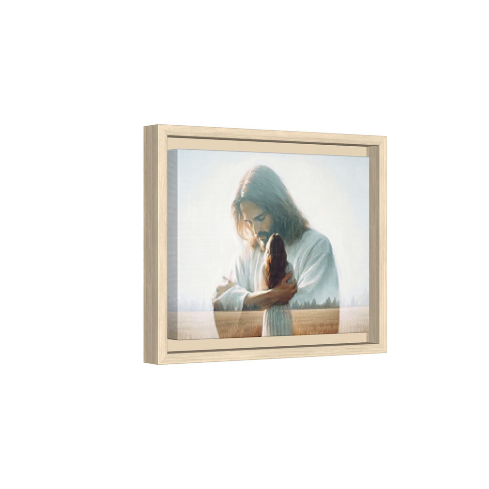 Peace, Be Still – Framed Canvas