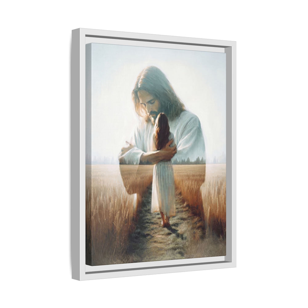 Peace, Be Still – Framed Canvas