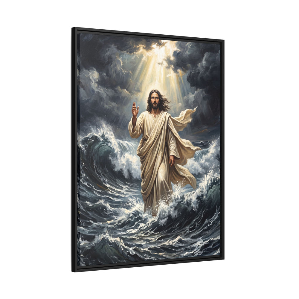 Master of the Storm – Framed Canvas