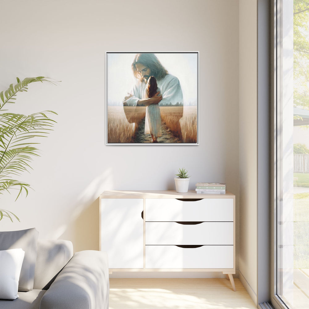 Peace, Be Still – Framed Canvas
