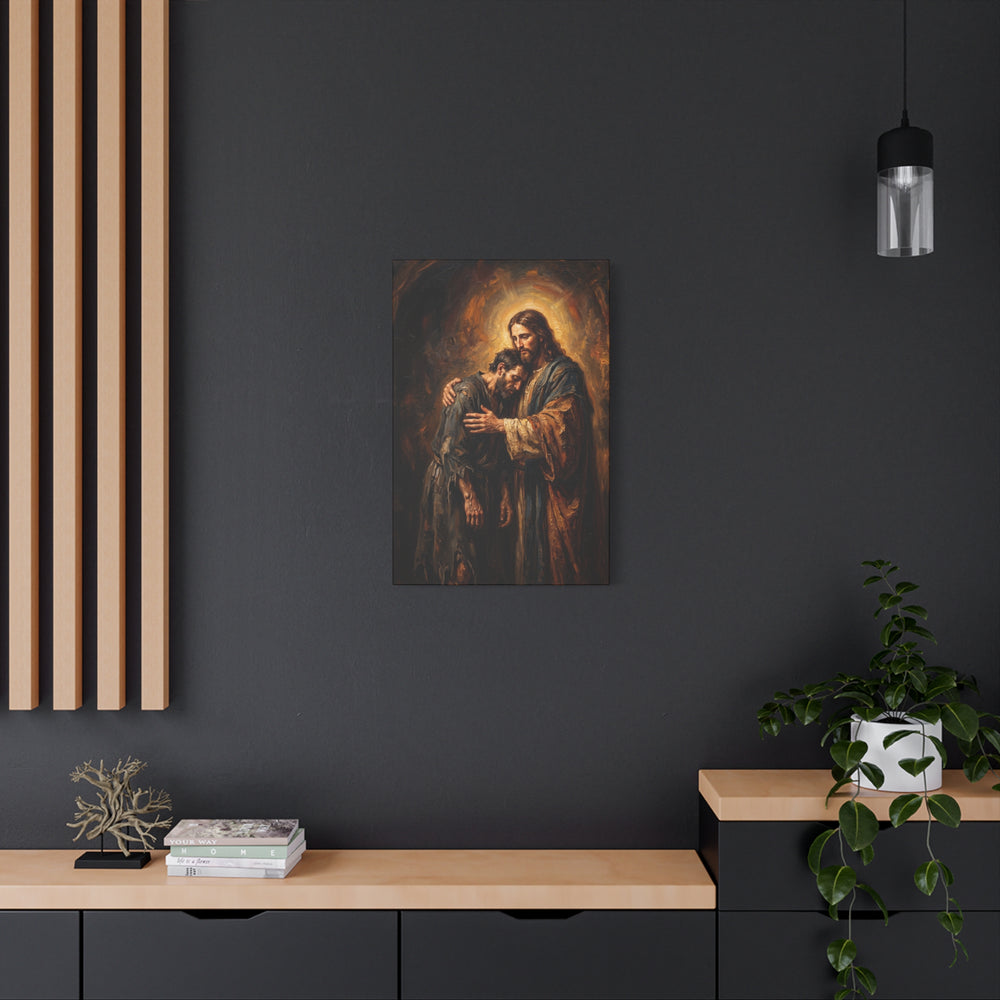 The Embrace of Christ – Canvas