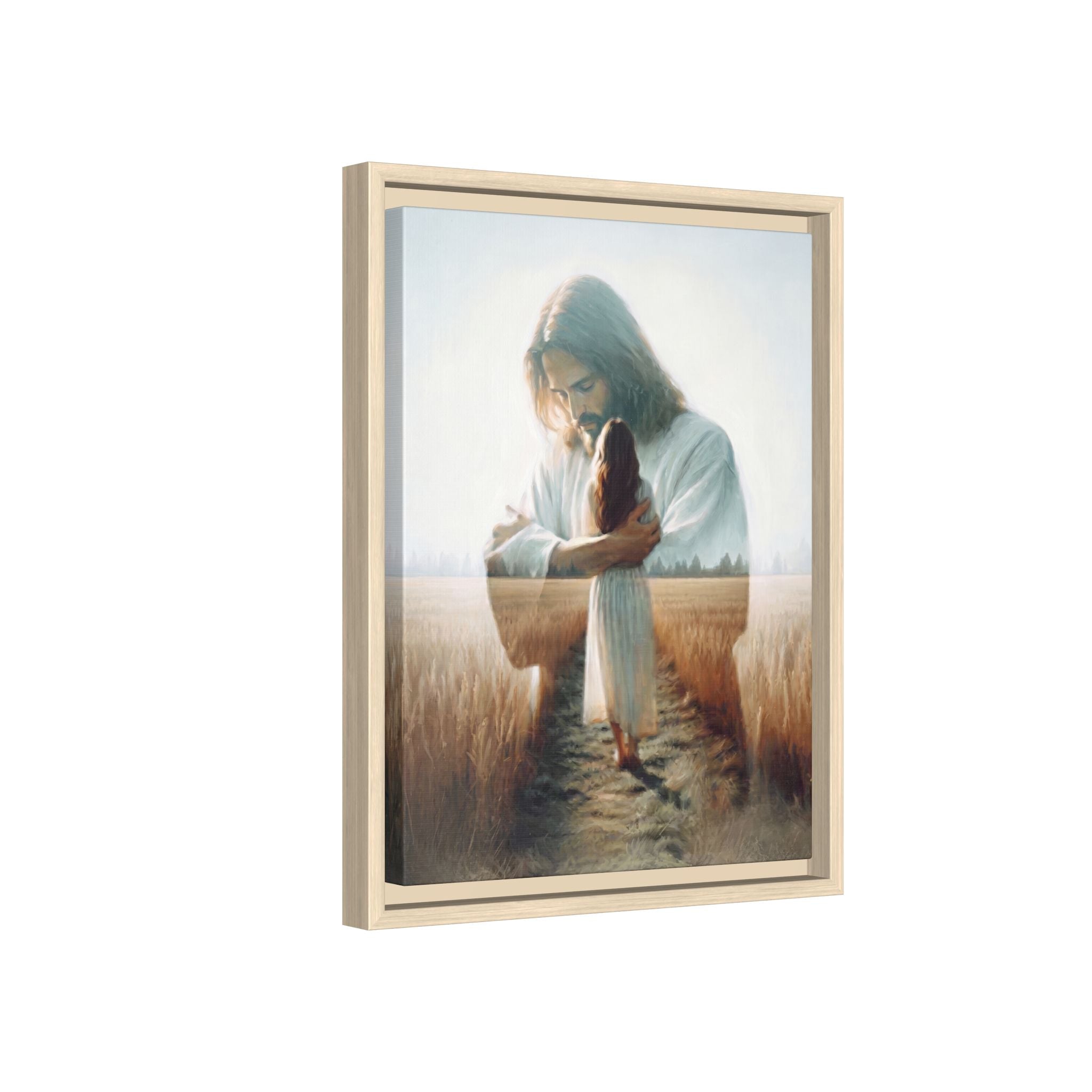Peace, Be Still – Framed Canvas