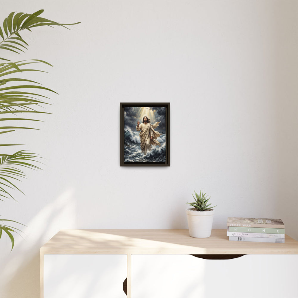Master of the Storm – Framed Canvas