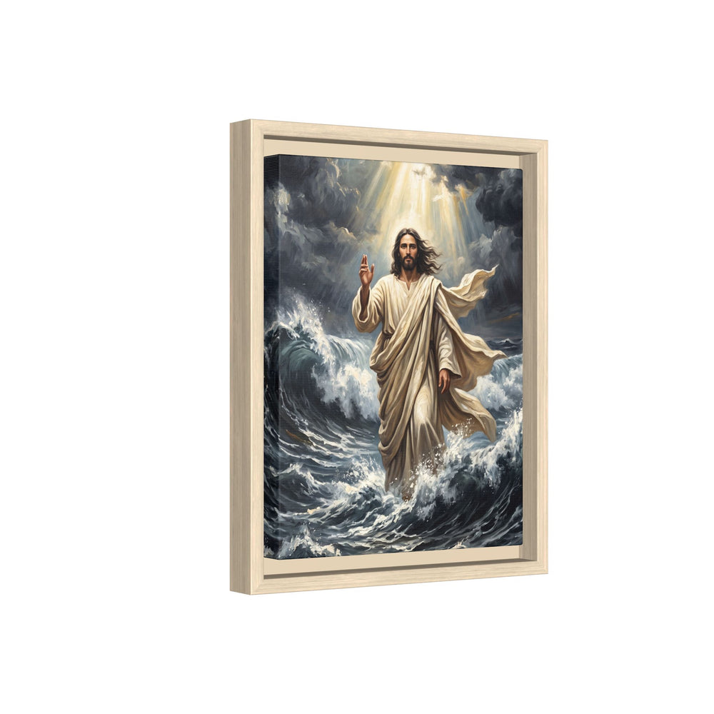 Master of the Storm – Framed Canvas