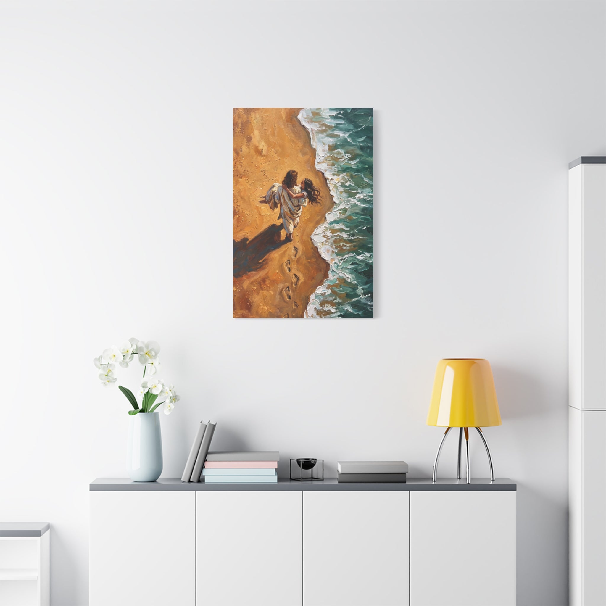 Carried in His Arms – Canvas