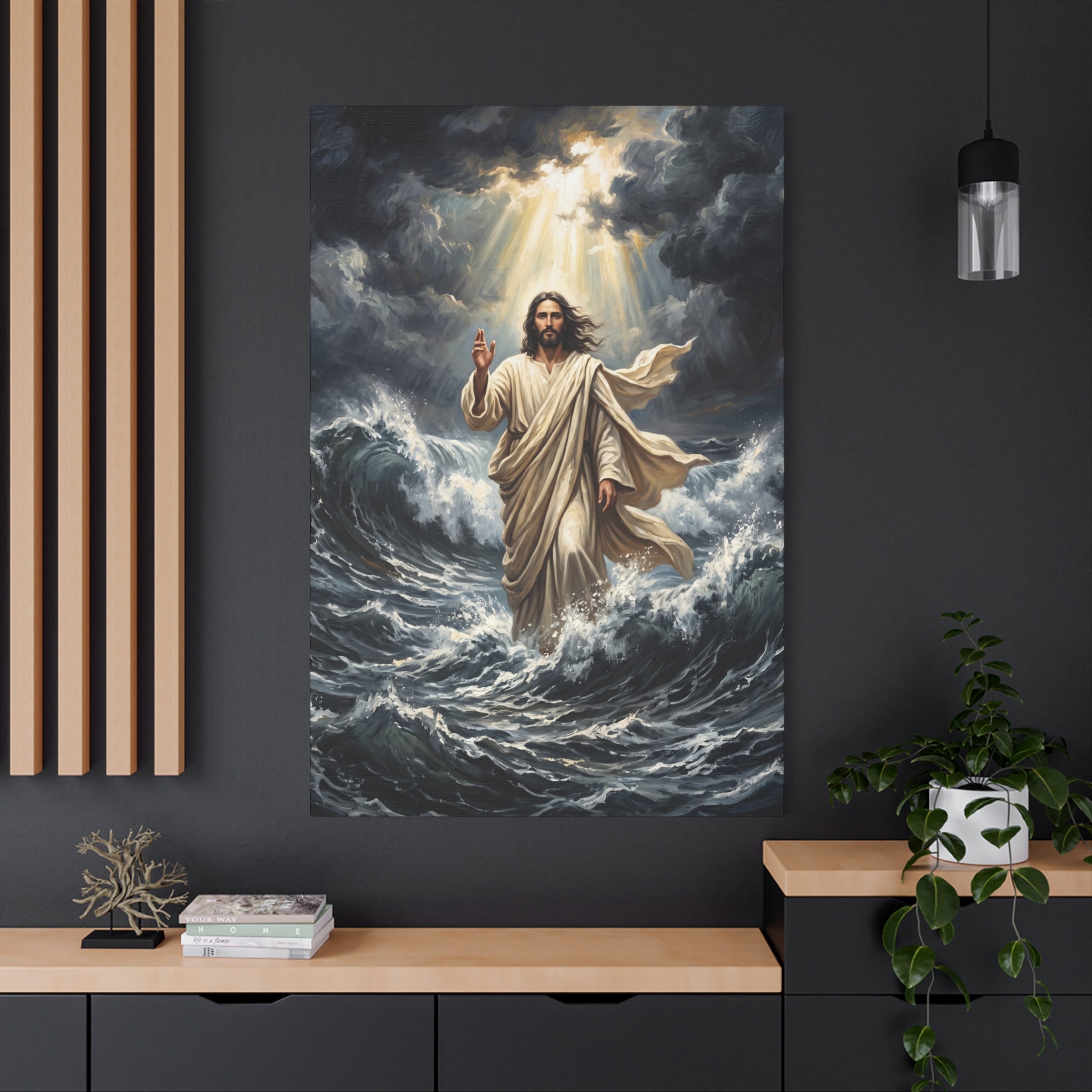 Meister des Sturms – Leinwand