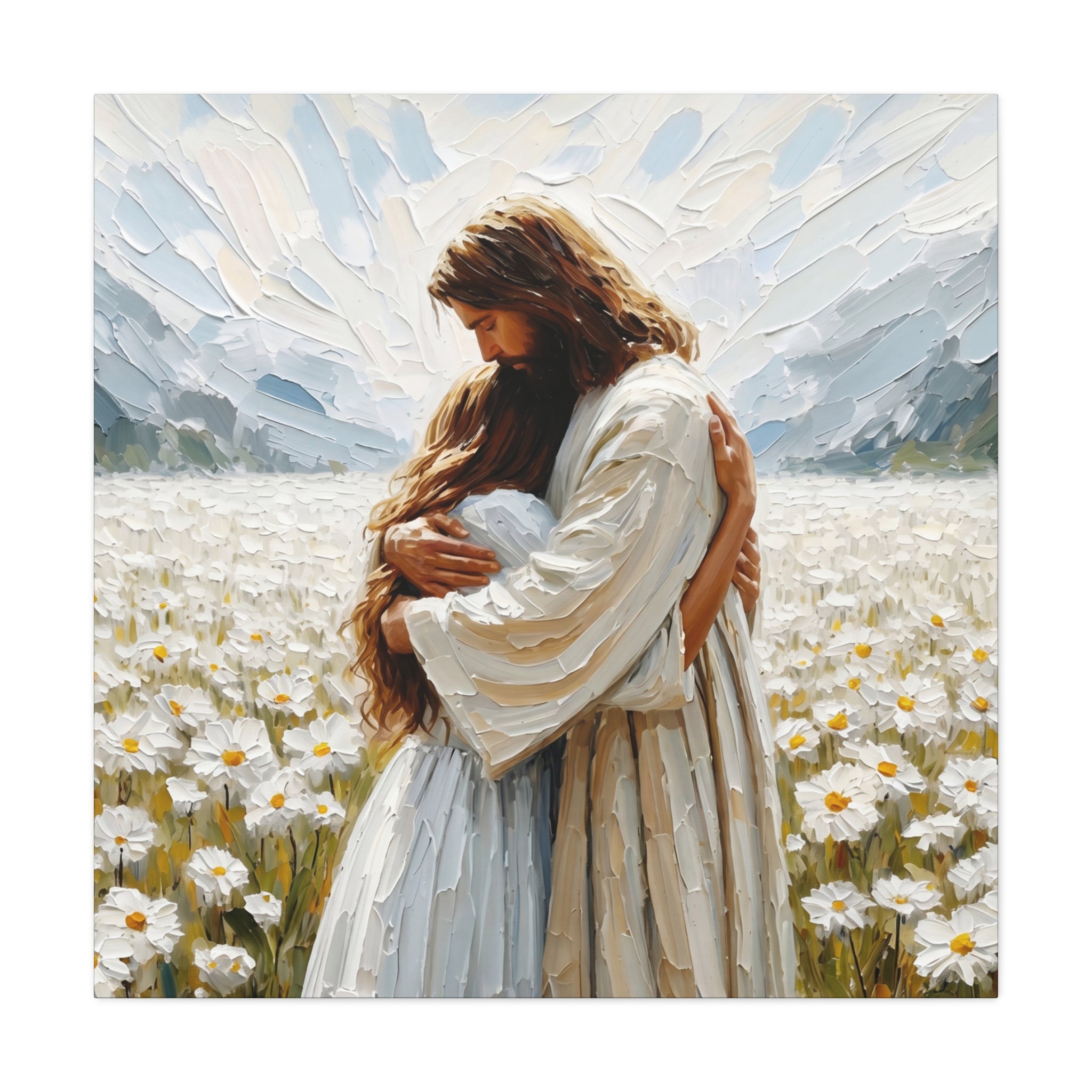 Held by Jesus – Canvas