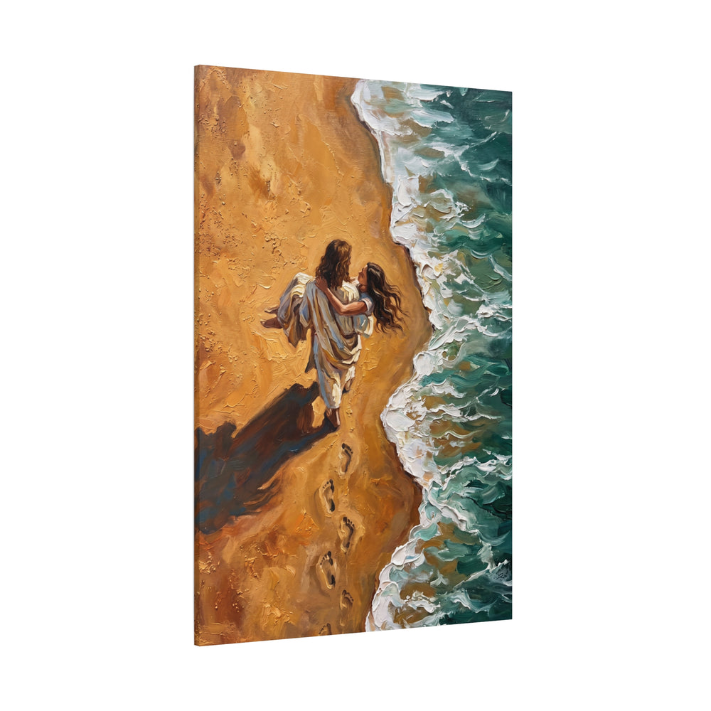 Carried in His Arms – Canvas