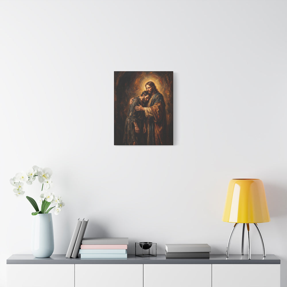 The Embrace of Christ – Canvas