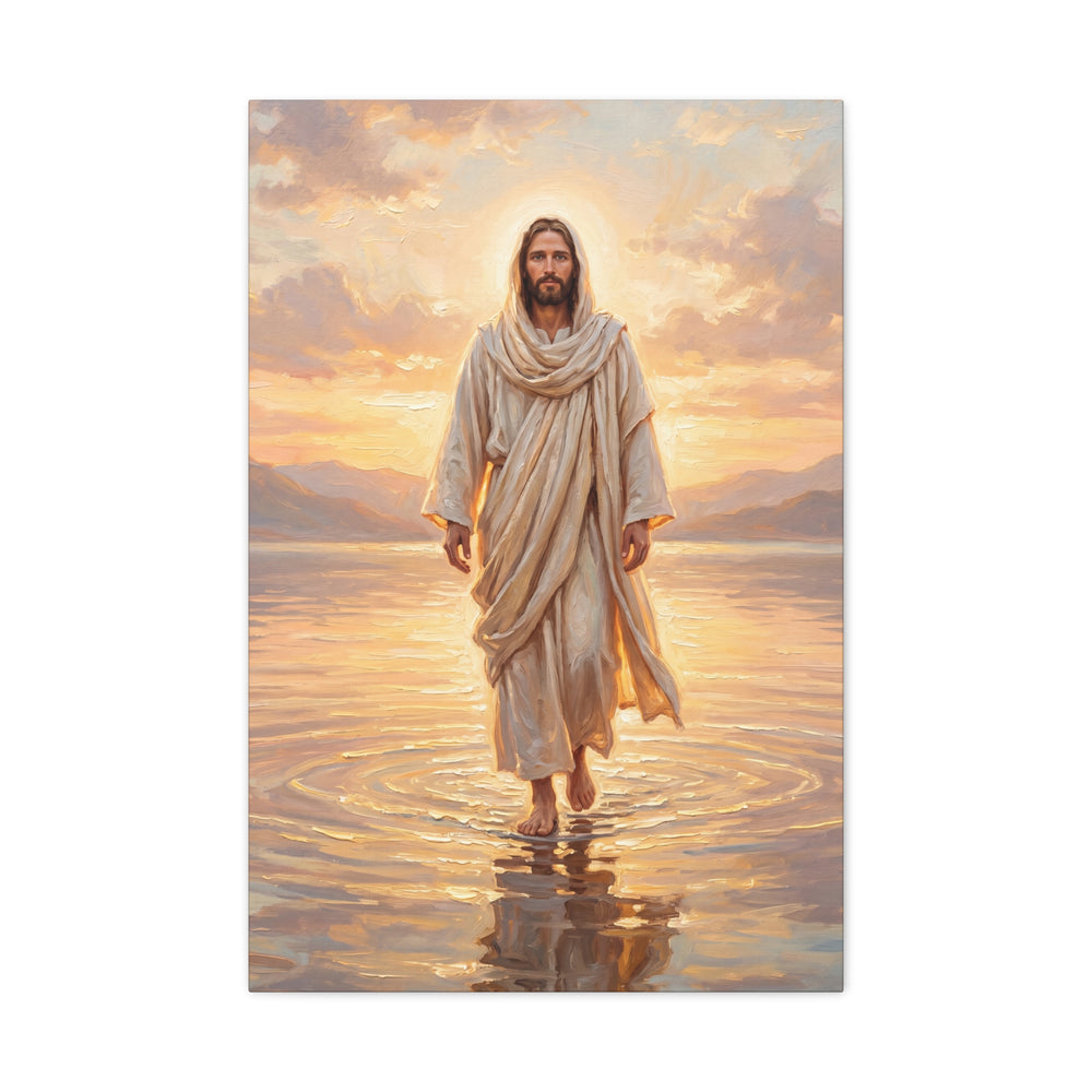 By the Shore at Dawn – Canvas