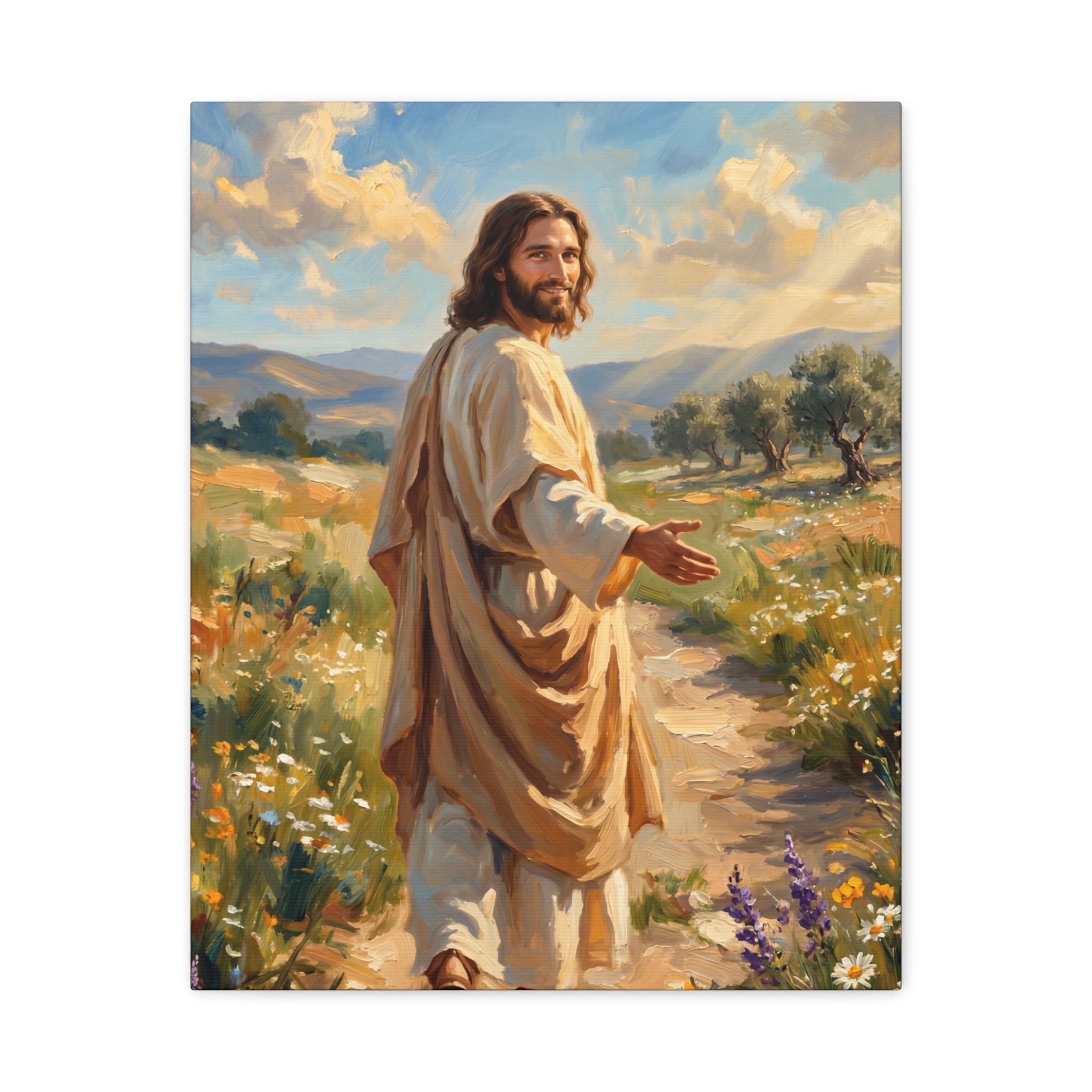 Running to Jesus – Canvas