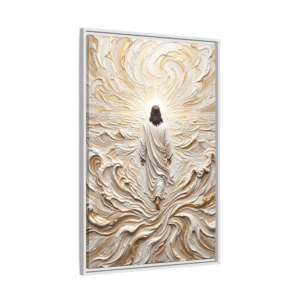 Surrendered in Prayer – Framed Canvas