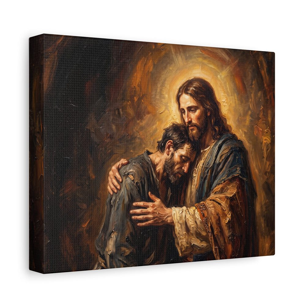 The Embrace of Christ – Canvas