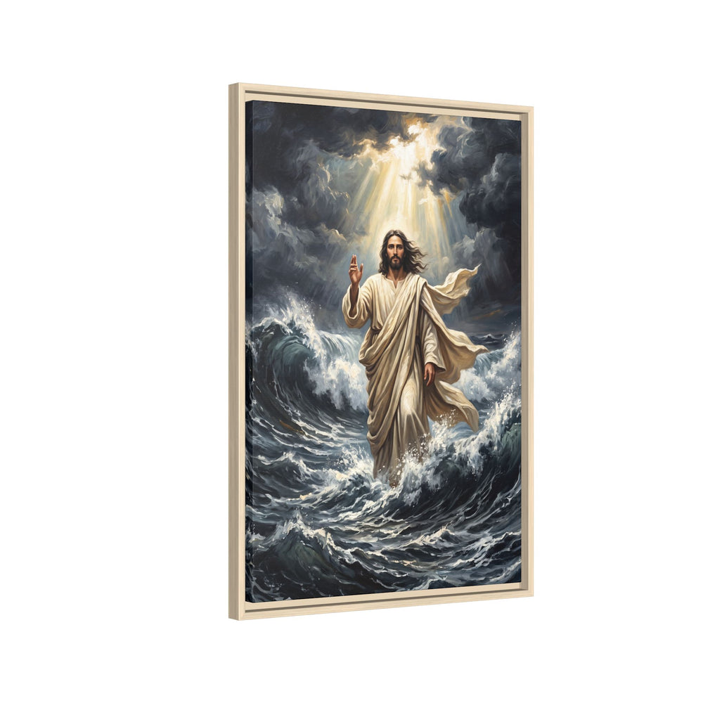 Master of the Storm – Framed Canvas