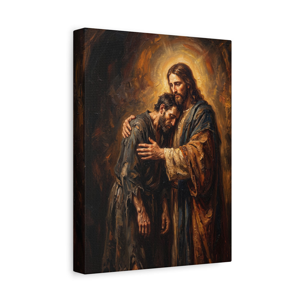 The Embrace of Christ – Canvas