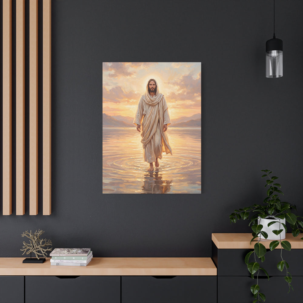 By the Shore at Dawn – Canvas