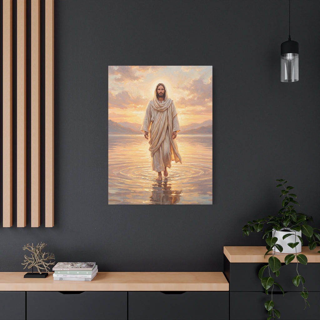By the Shore at Dawn – Canvas