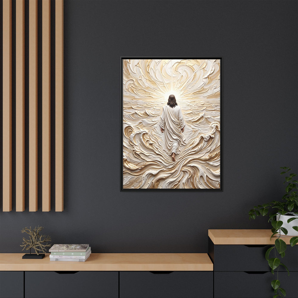 Surrendered in Prayer – Framed Canvas