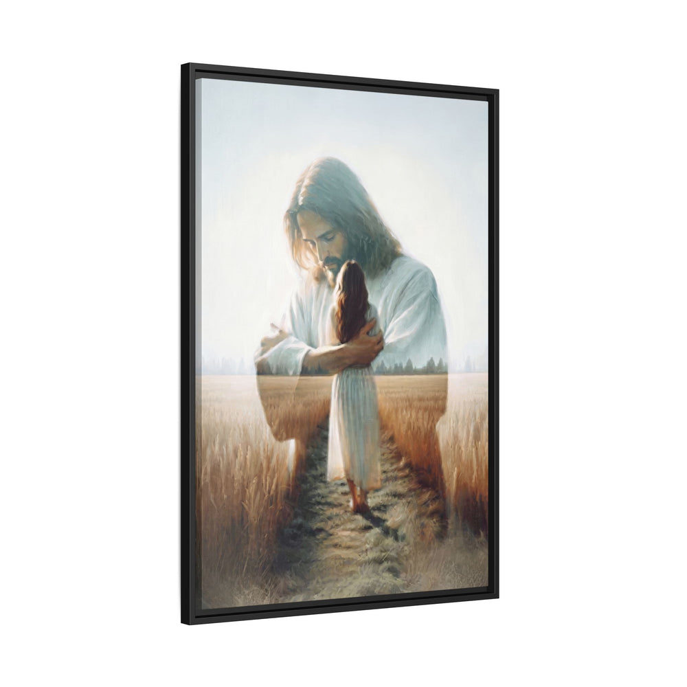 Peace, Be Still – Framed Canvas