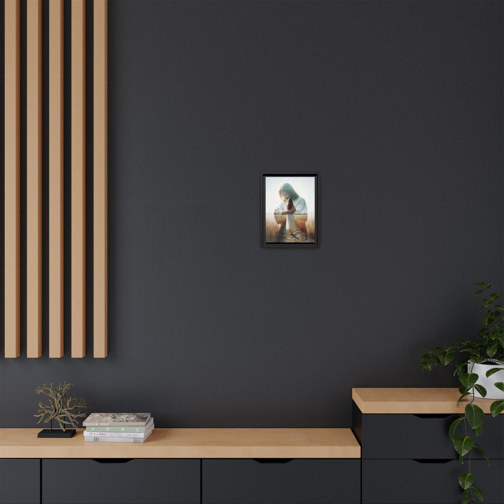 Peace, Be Still – Framed Canvas