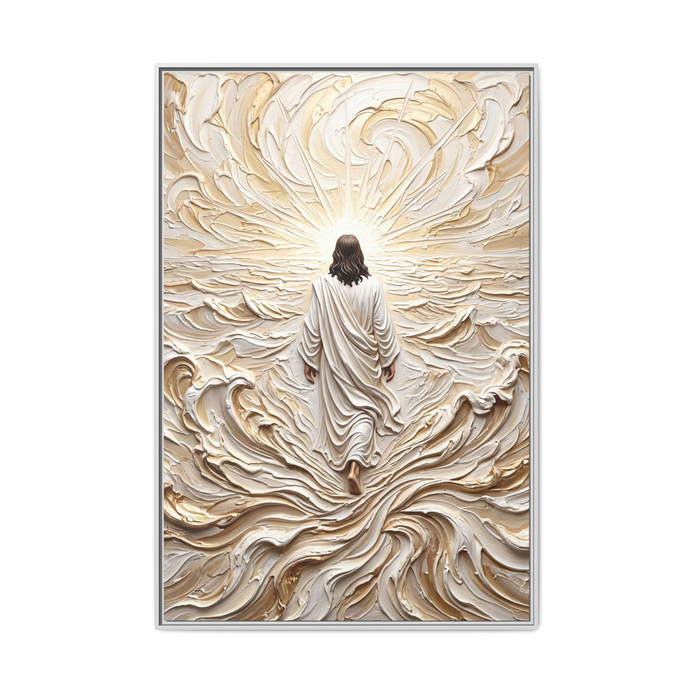 Surrendered in Prayer – Framed Canvas