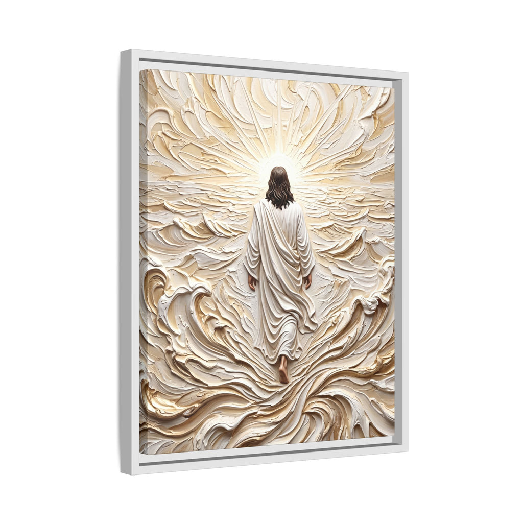 Surrendered in Prayer – Framed Canvas