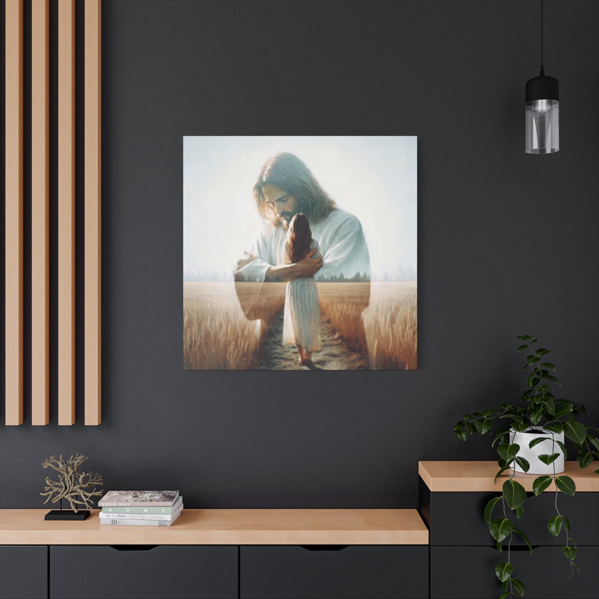 Friede, sei still – Leinwand