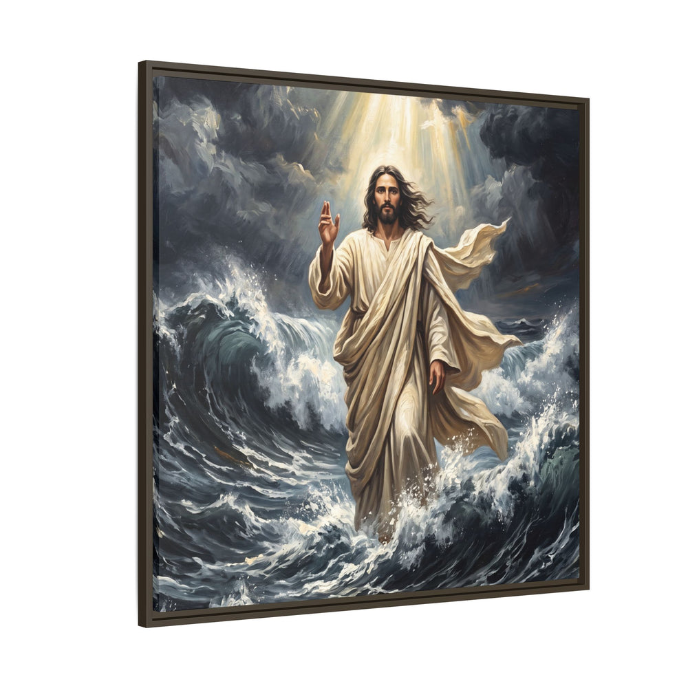 Master of the Storm – Framed Canvas