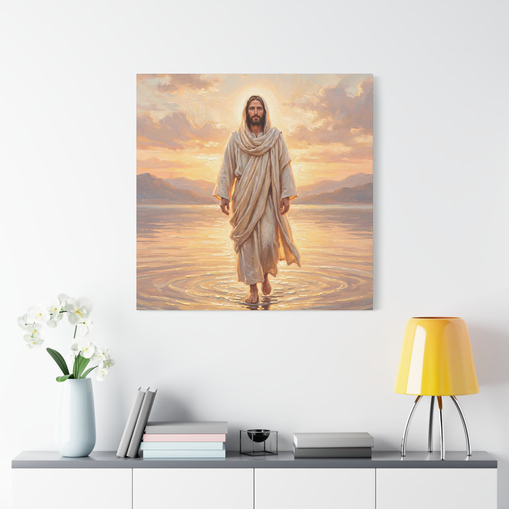By the Shore at Dawn – Canvas