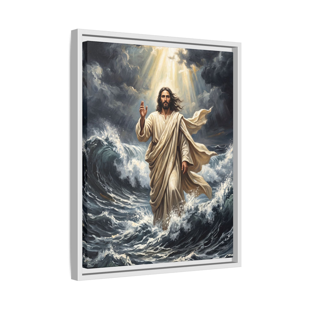 Master of the Storm – Framed Canvas