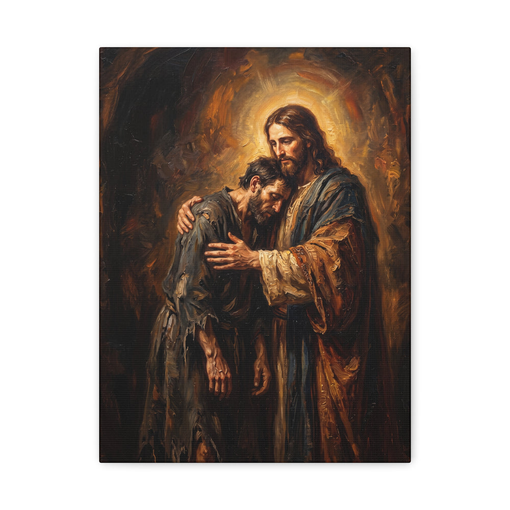 The Embrace of Christ – Canvas