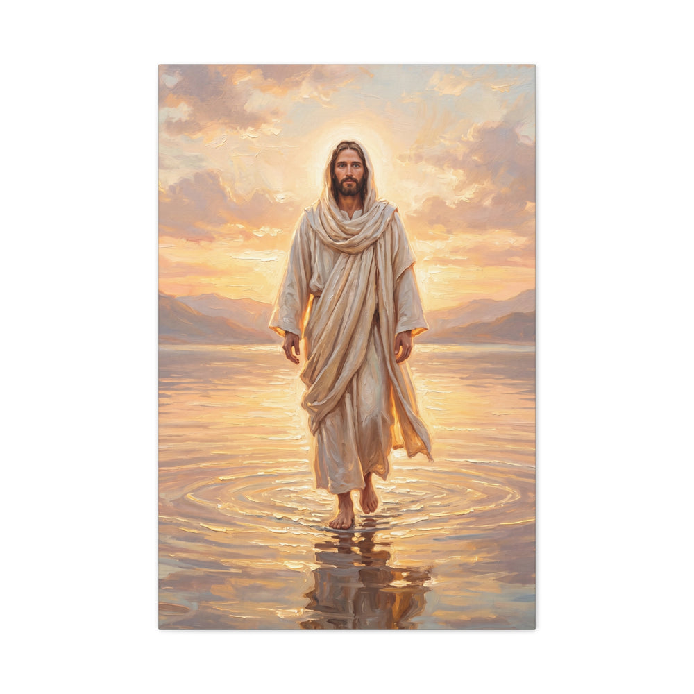 By the Shore at Dawn – Canvas