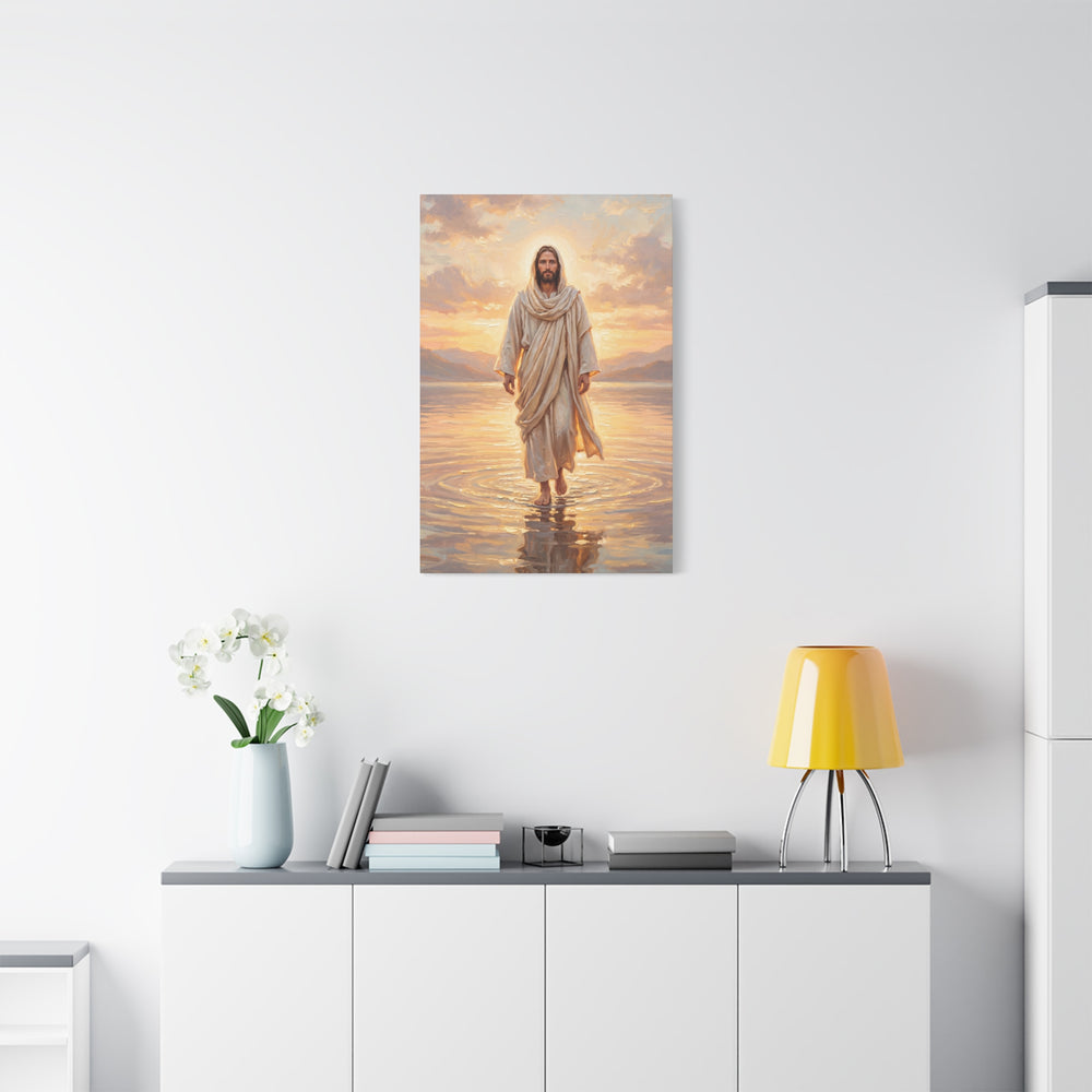 By the Shore at Dawn – Canvas