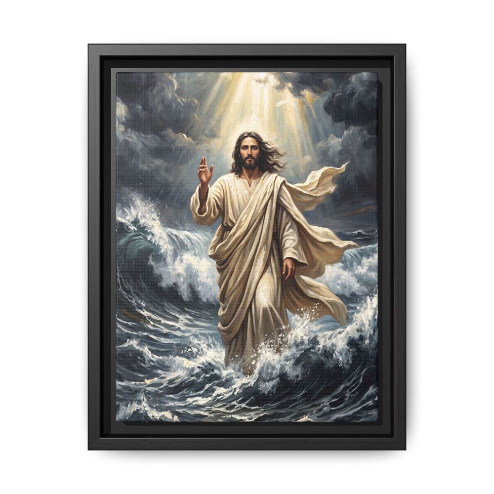 Master of the Storm – Framed Canvas