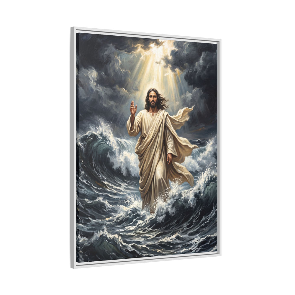 Master of the Storm – Framed Canvas