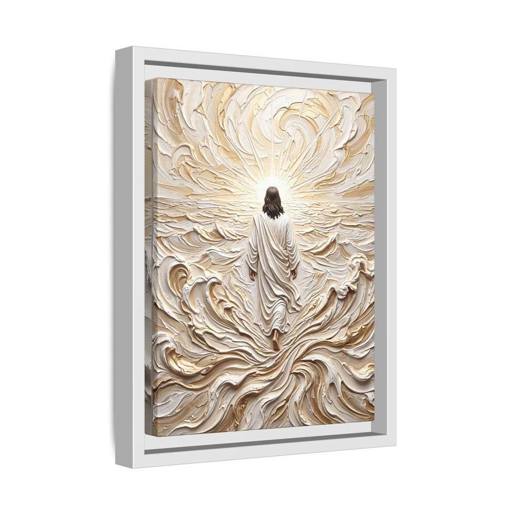 Surrendered in Prayer – Framed Canvas
