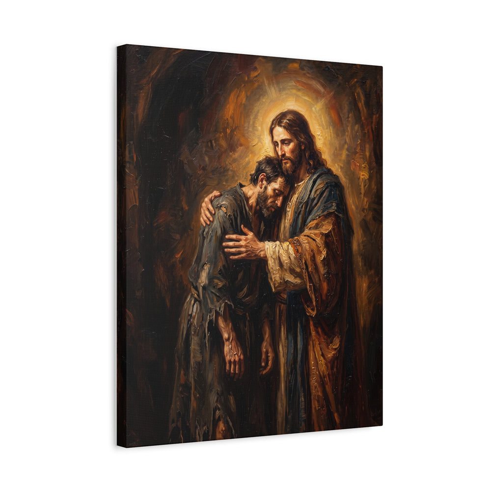 The Embrace of Christ – Canvas