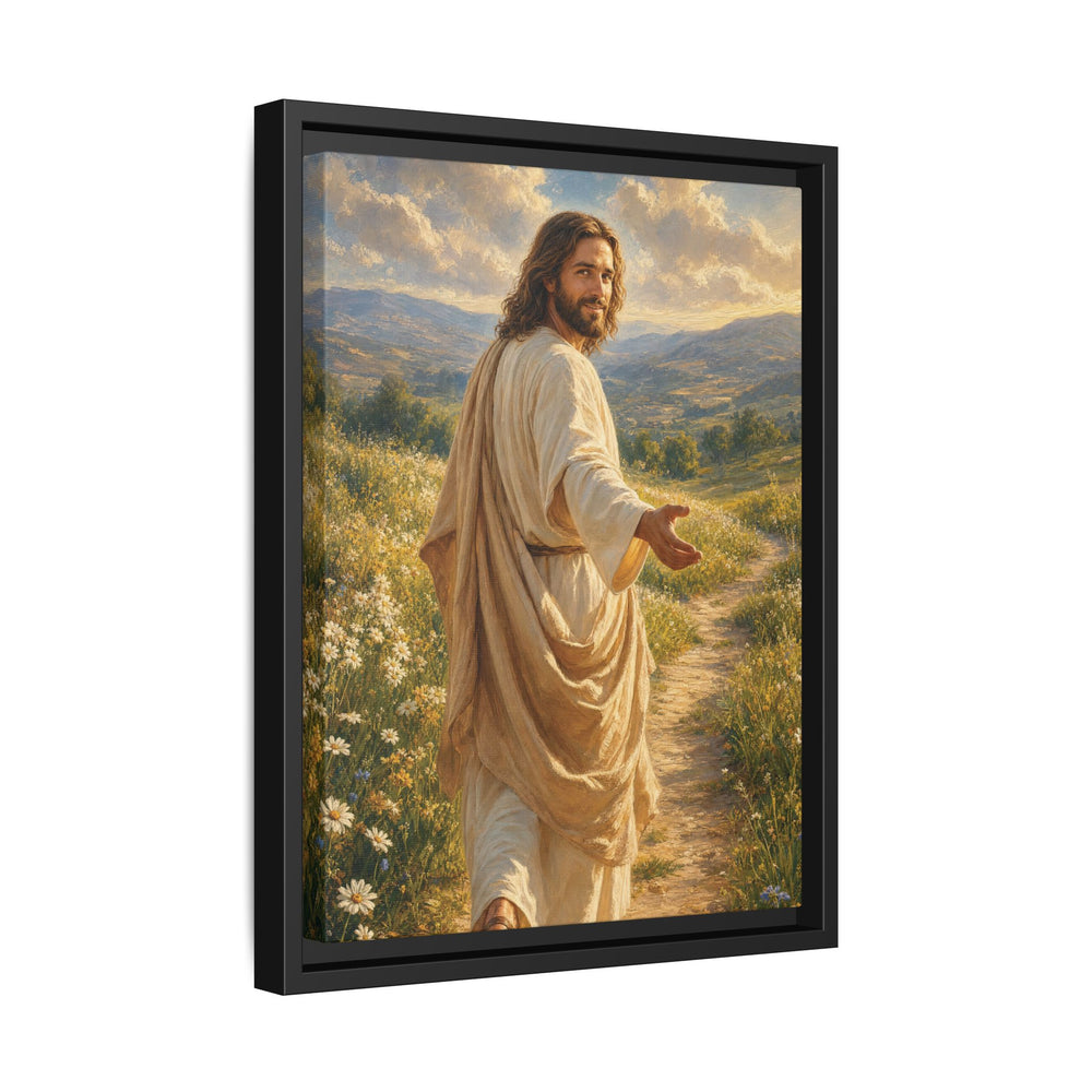 The Good Shepherd – Framed Canvas