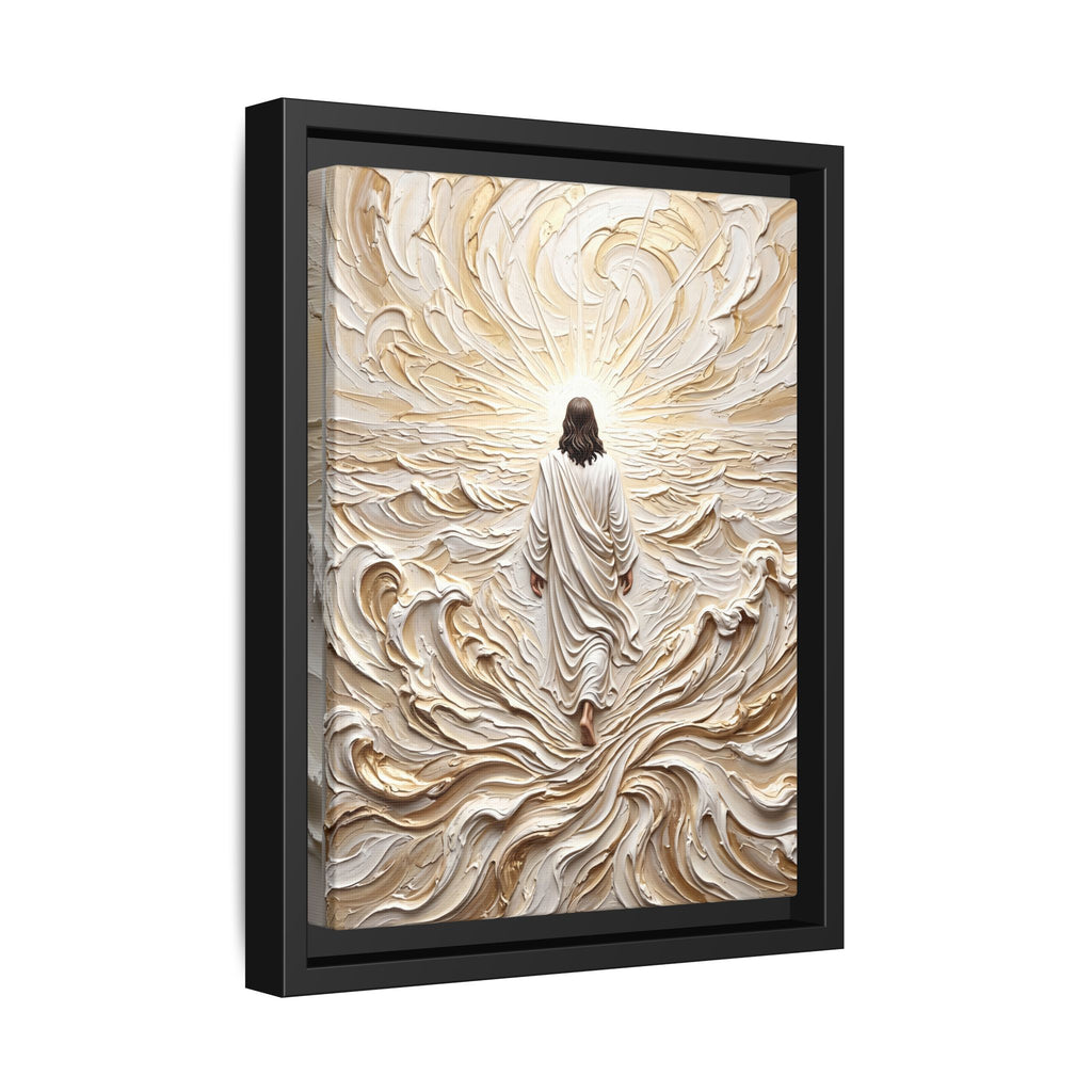 Surrendered in Prayer – Framed Canvas