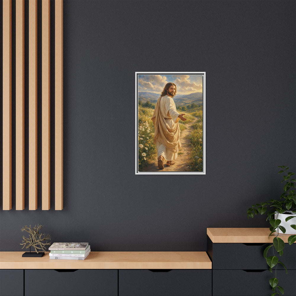 The Good Shepherd – Framed Canvas