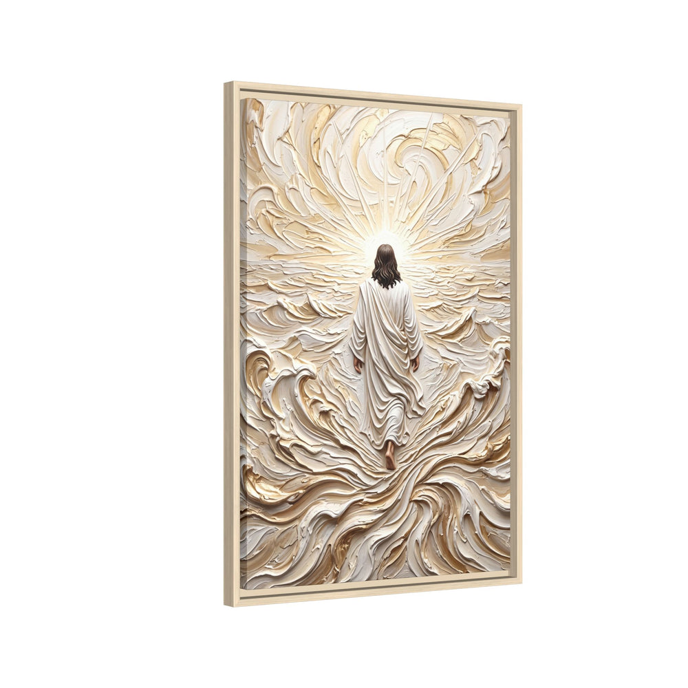Surrendered in Prayer – Framed Canvas
