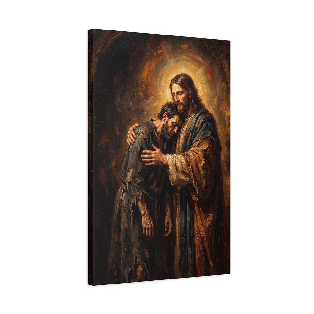 The Embrace of Christ – Canvas