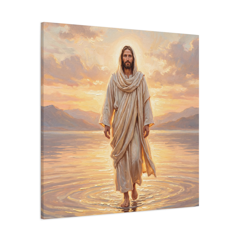 By the Shore at Dawn – Canvas