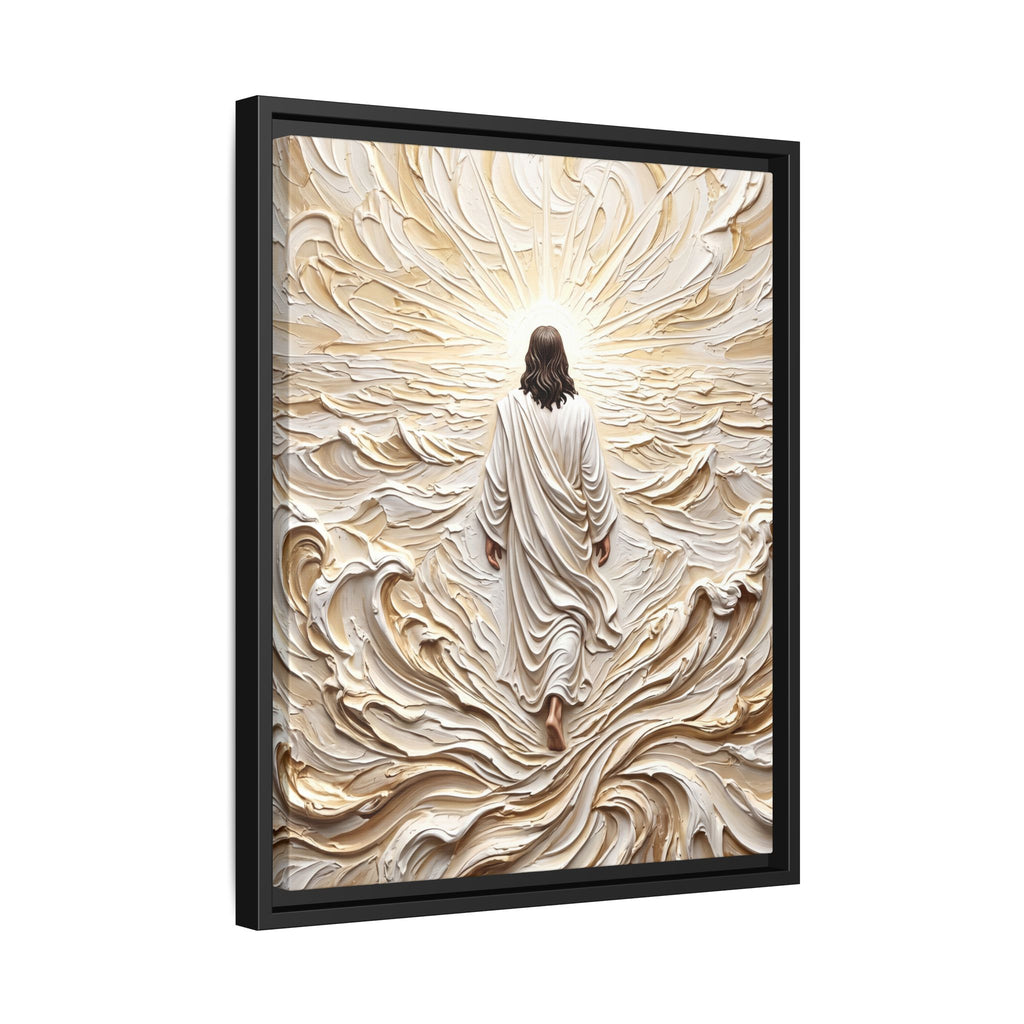 Surrendered in Prayer – Framed Canvas