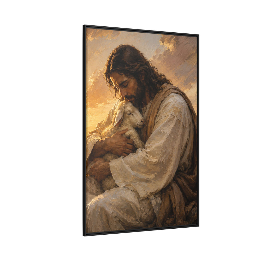 Comfort in His Presence – Framed Canvas