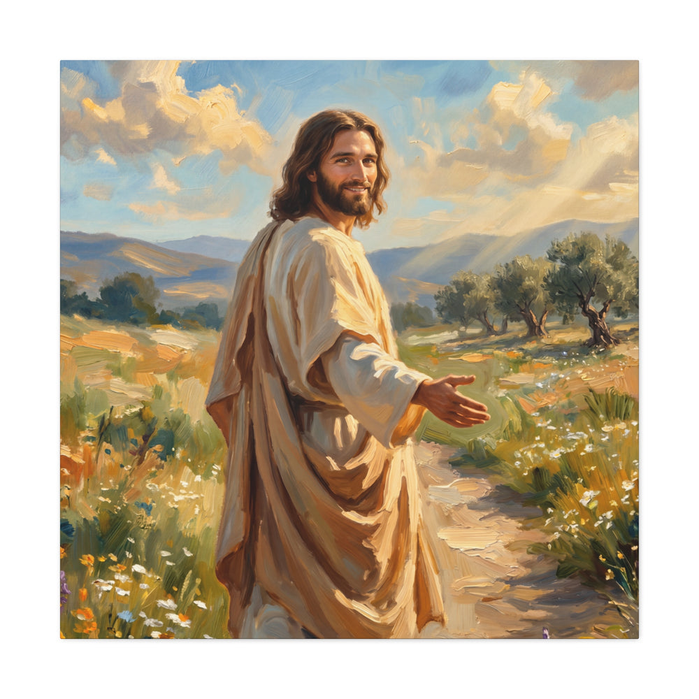 Running to Jesus – Canvas