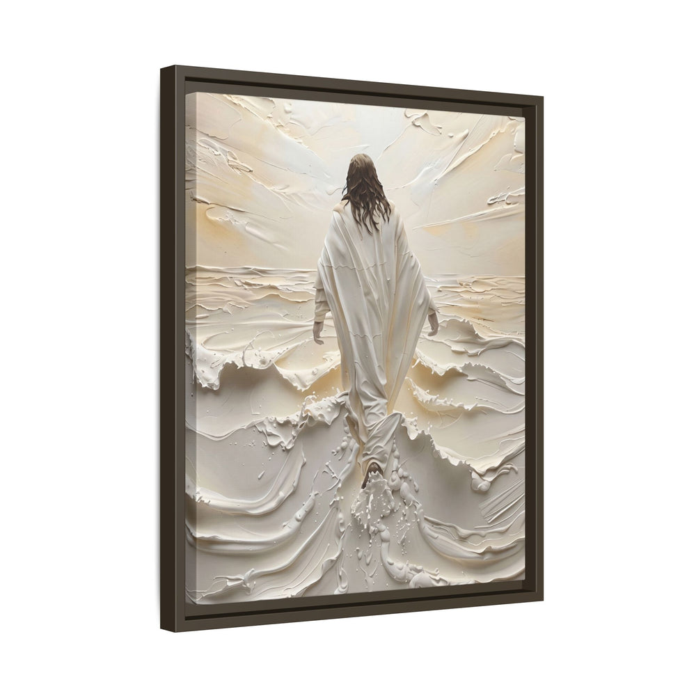 Christ Upon the Waves – Framed Canvas