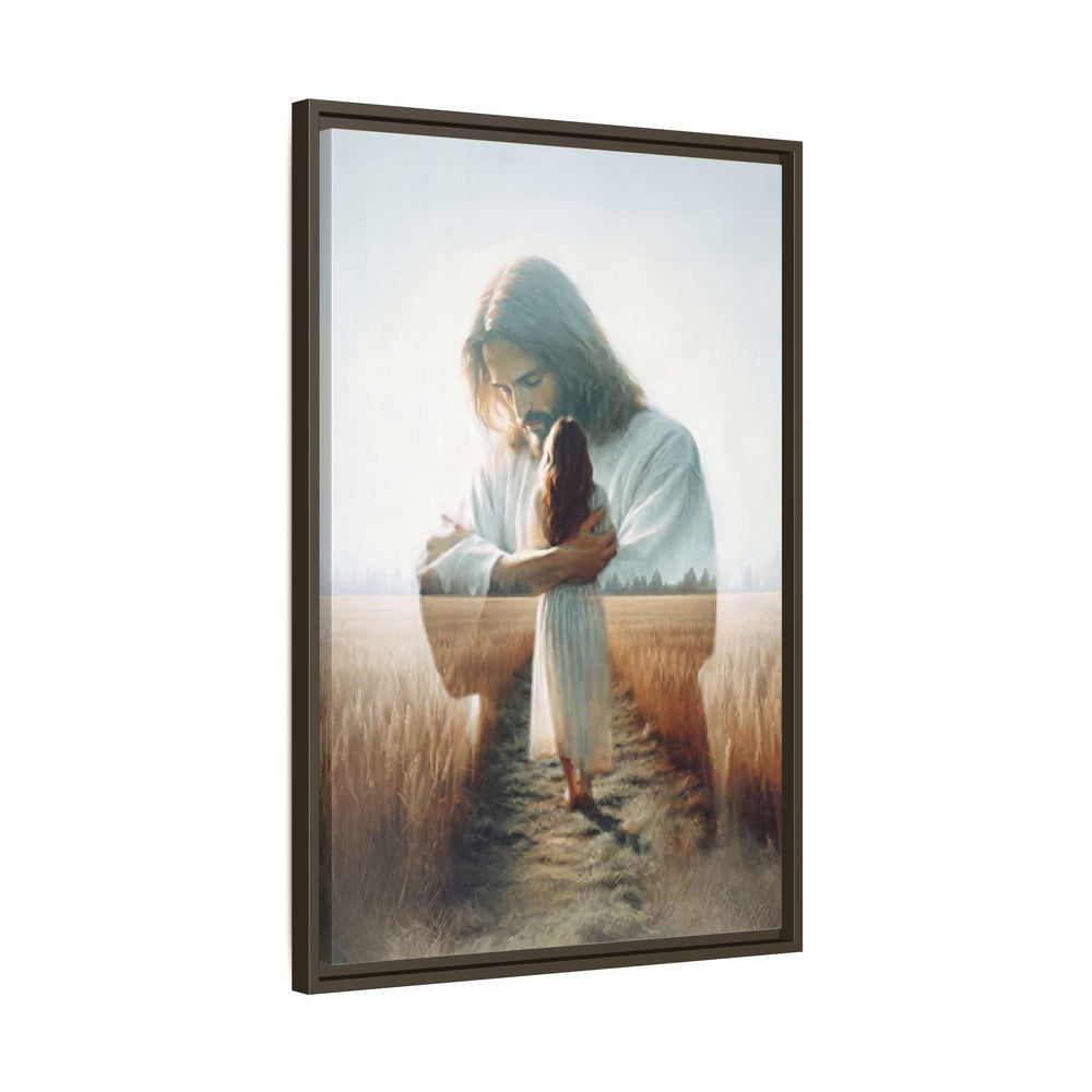 Peace, Be Still – Framed Canvas