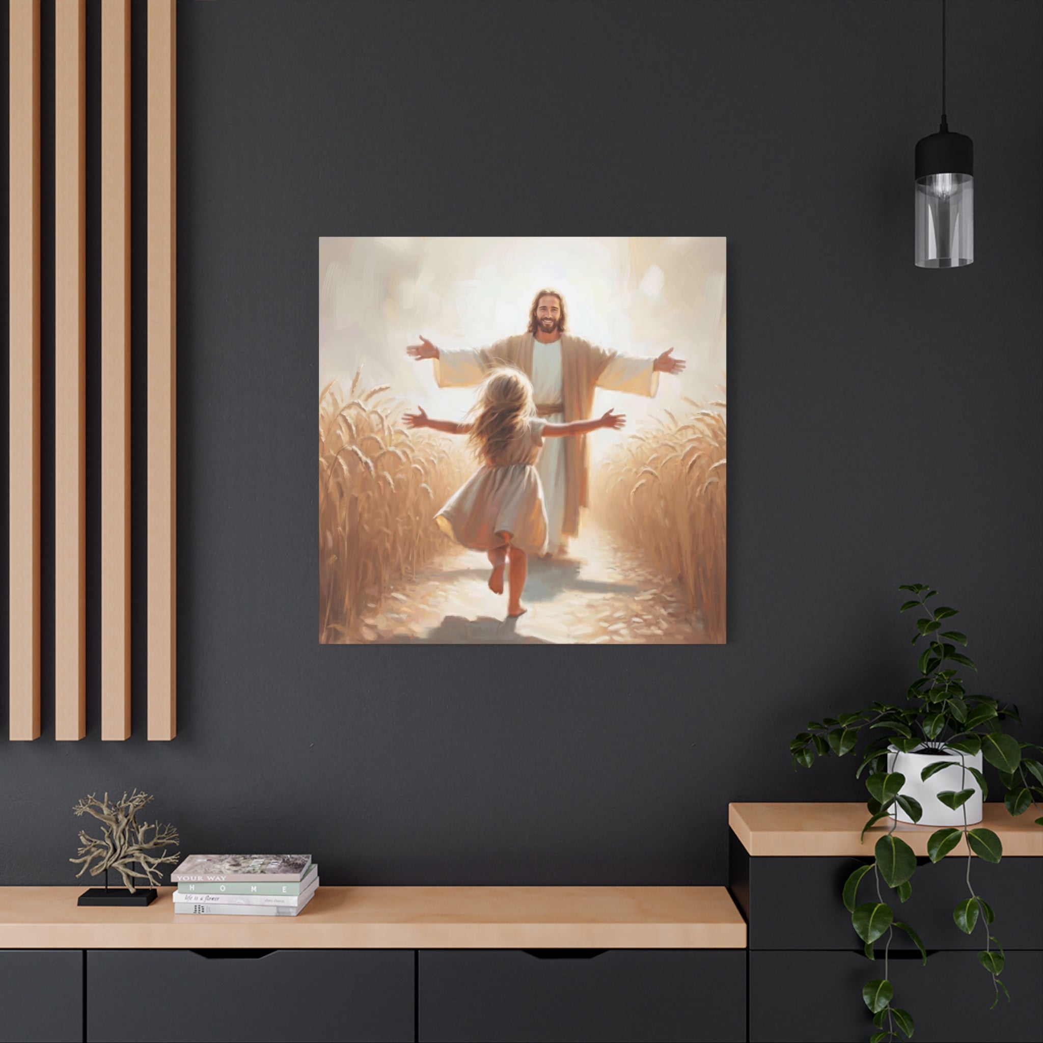 With Open Arms – Canvas